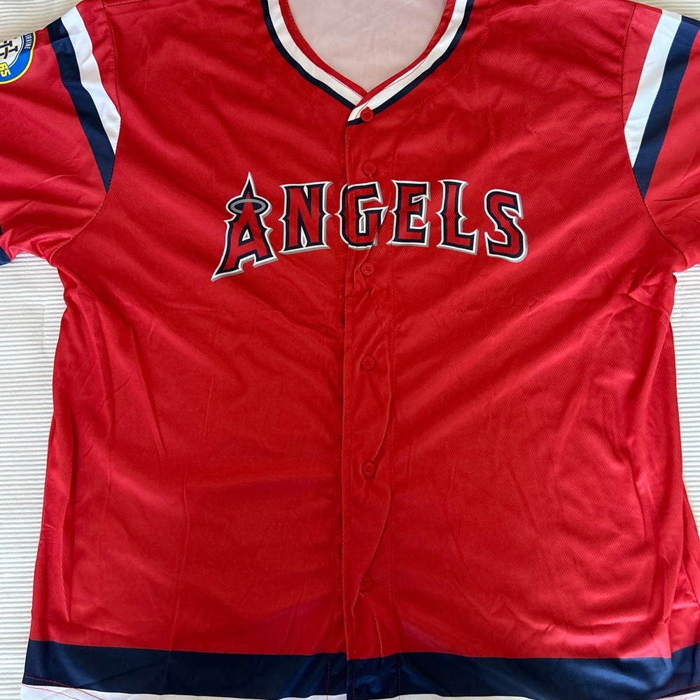 Red Angels Baseball Jersey